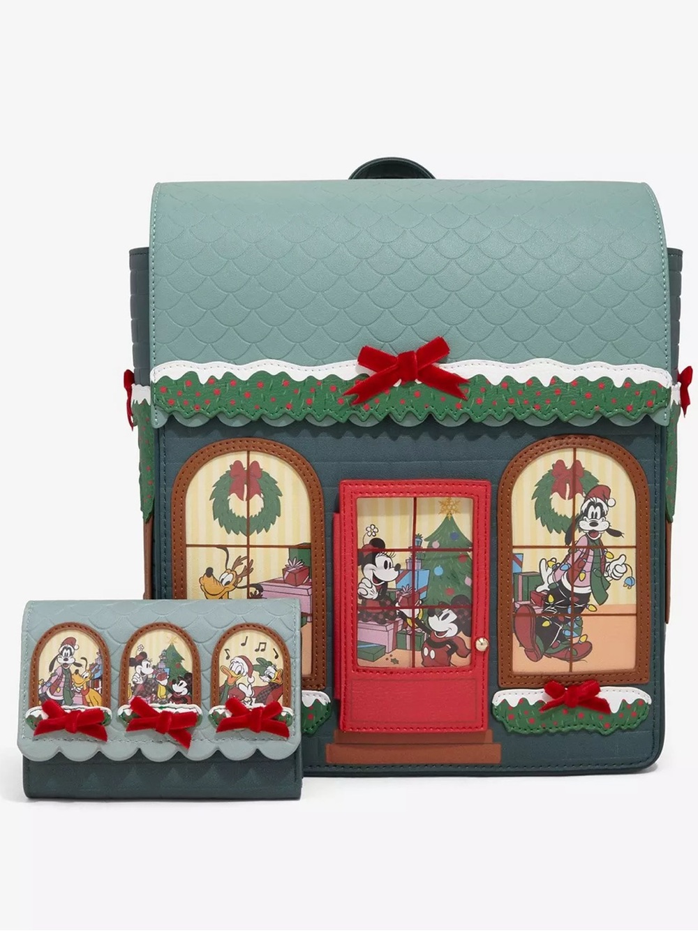 Disney Mickey & Friends Holiday House Wallet - BoxLunch Exclusive (Wallet Only) - Picture 9 of 9